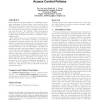 Efficient IRM enforcement of history-based access control policies