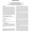 Efficient itemset generator discovery over a stream sliding window