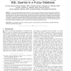 Efficient Processing of Nested Fuzzy SQL Queries