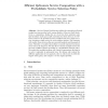 Efficient QoS-Aware Service Composition with a Probabilistic Service Selection Policy