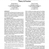 Efficient regular expression evaluation: theory to practice