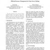 Efficient Resource Management for Game Server Hosting