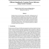 Efficient Sampling for Gaussian Process Inference using Control Variables