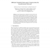 Efficient Symbolic State-Space Construction for Asynchronous Systems