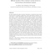 Efficient update of the covariance matrix inverse in iterated linear discriminant analysis