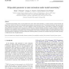 Ellipsoidal parameter or state estimation under model uncertainty