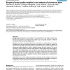 Empirical array quality weights in the analysis of microarray data