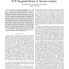 Emulation versus simulation: A case study of TCP-targeted denial of service attacks