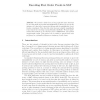 Encoding First Order Proofs in SAT