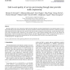 End-to-end quality of service provisioning through inter-provider traffic engineering