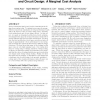 Energy-performance tradeoffs in processor architecture and circuit design: a marginal cost analysis