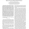 Energy-Saving 3-Step Velocity Control Algorithm for Battery-Powered Wheeled Mobile Robots