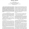 Engineering Quality Requirements Using Quality Models