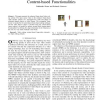 Enhanced Frame-Based Video Coding to Support Content-Based Functionalities