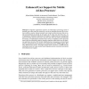 Enhanced User Support for Mobile Ad-hoc-Processes