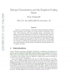 Entropy Concentration and the Empirical Coding Game