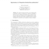 Equivalence in Template-Guided Recombination