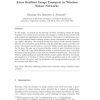 Error resilient image transport in wireless sensor networks
