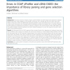 Errors in CGAP xProfiler and cDNA DGED: the importance of library parsing and gene selection algorithms