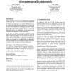 Establishing and maintaining compatibility in service oriented business collaboration