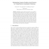 Estimating Camera Position and Posture by Using Feature Landmark Database