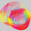 Estimating myocardial fiber orientations by template warping