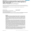 Estimation and testing for the effect of a genetic pathway on a disease outcome using logistic kernel machine regression via log