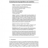 Evaluating learning algorithms and classifiers