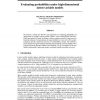 Evaluating probabilities under high-dimensional latent variable models