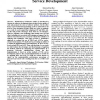 Evaluating the Use of AOP and MDA in Web Service Development
