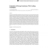 Evaluation of Strong Consistency Web Caching Techniques
