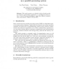 Evaluation of the Communication Performance on a Parallel Processing System