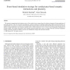 Event-based simulation strategy for conductance-based synaptic interactions and plasticity