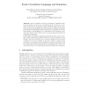Event Correlation: Language and Semantics
