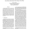 Event History Based Sparse State Saving in Time Warp
