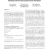 EventCJ: a context-oriented programming language with declarative event-based context transition
