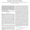 Evolution analysis of low-cost iterative equalization in coded linear systems with cyclic prefixes