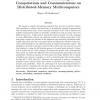 Evolution-Based Scheduling of Computations and Communications on Distributed Memory Multicomputers