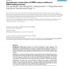 Evolutionary Conservation of DNA-Contact residues in DNA-binding Domains