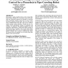 Evolutionary design of fault-tolerant analog control for a piezoelectric pipe-crawling robot