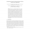 Evolutionary Search for Smooth Maps in Motor Control Unit Calibration