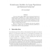 Evolutionary Stability for Large Populations and Backward Induction