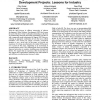 Evolving an infrastructure for student global software development projects: lessons for industry