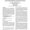 Evolving musical performance profiles using genetic algorithms with structural fitness