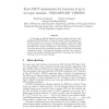 Exact ESCT minimization for functions of up to six input variables