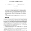 Exact sampling of TCP Window States