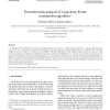Execution time analysis of a top-down R-tree construction algorithm