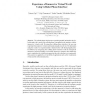 Experience of Immersive Virtual World Using Cellular Phone Interface