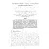 Experimental Study of Ergodic Learning Curve in Hidden Markov Models