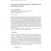 Experiments with Hybrid Genetic Algorithm for the Grey Pattern Problem